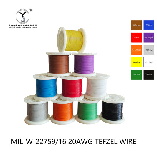 M22759/16 20AWG TEFZEL WIRE