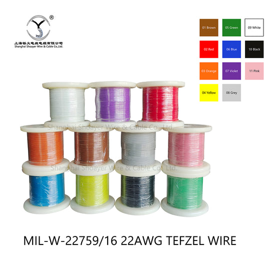 M22759/16 22AWG TEFZEL WIRE